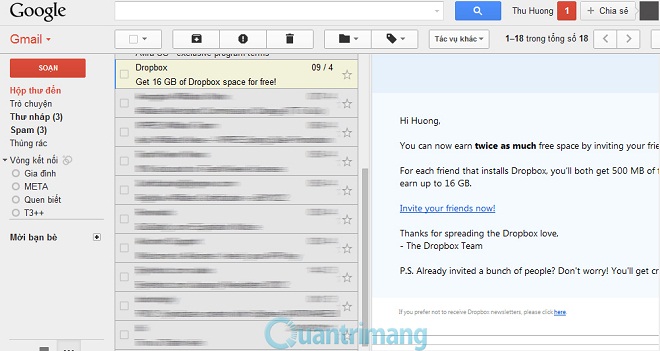 12 mẹo tùy biến giao diện mới Gmail