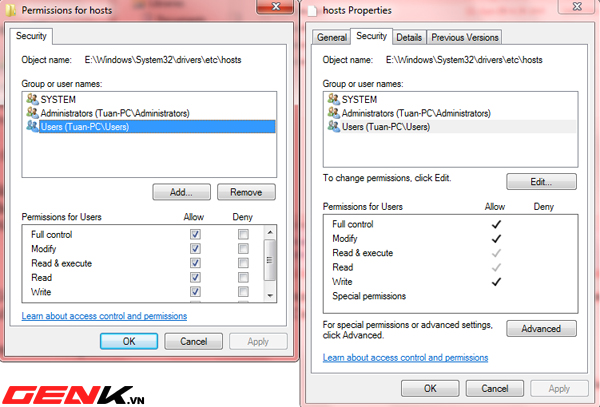 Các thủ thuật hữu ích với file Hosts