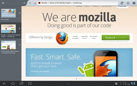 Firefox 15 khắc phục