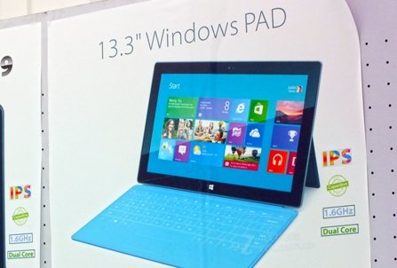 Hàng nhái Microsoft Surface chạy Android 4.1