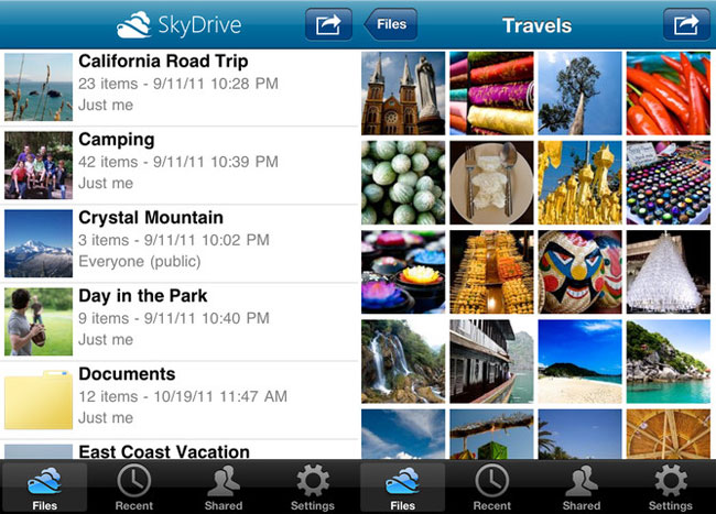 Skydrive bổ sung tính năng cao cấp để cạnh tranh với Google Drive